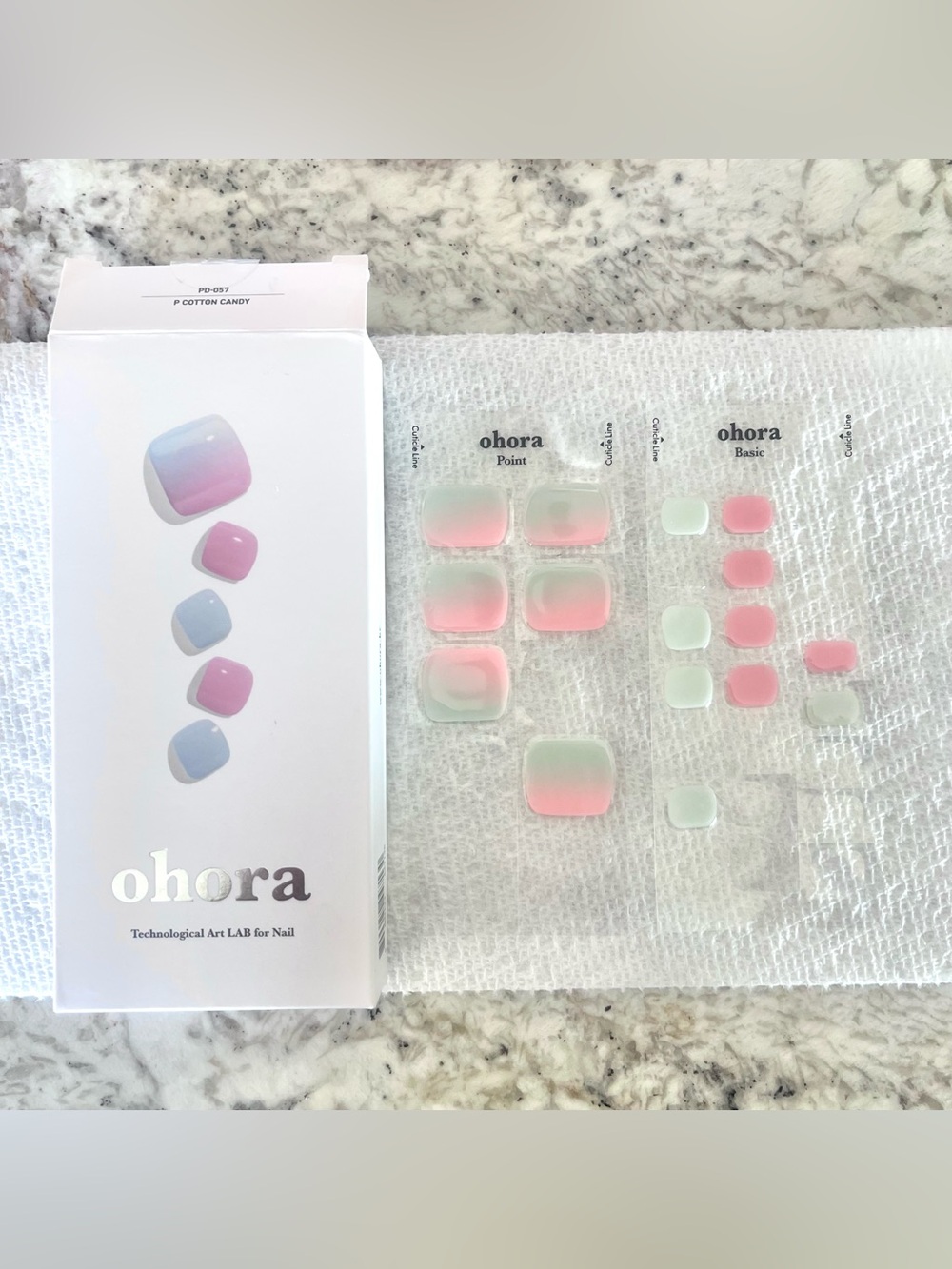 Ohora P Cotton Candy Partials